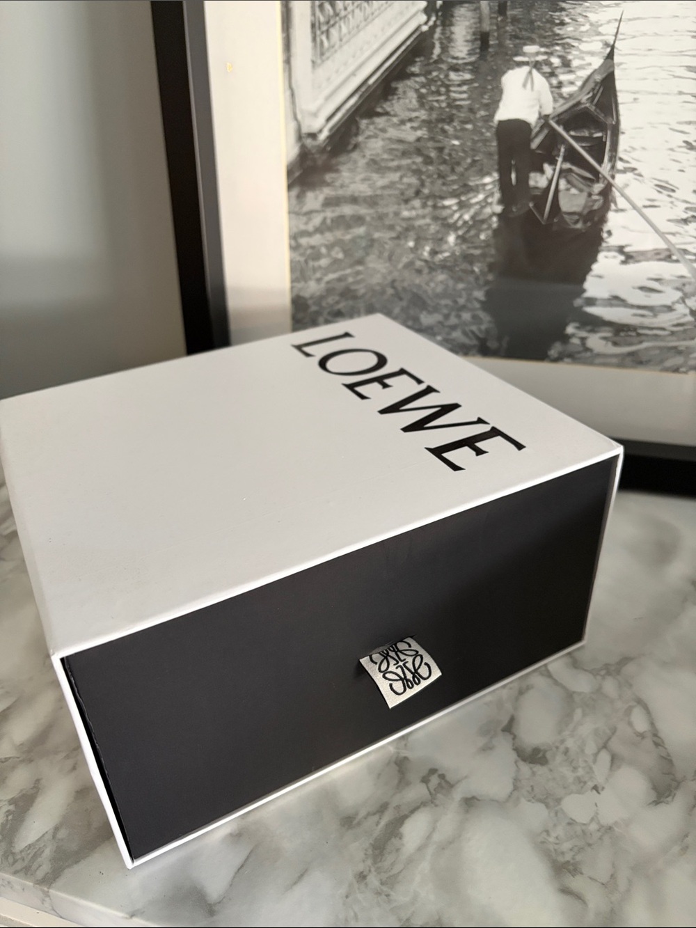 Loewe Black and White Signature Gift Box - Luxe Home Accent